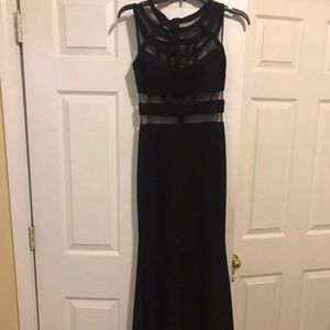 Long black dress! Only worn once but it’s still very new!